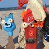 Petites marionnettes utilises pour un film d'animation, Brsil 2012